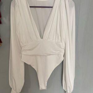 Elegant White Women's Top